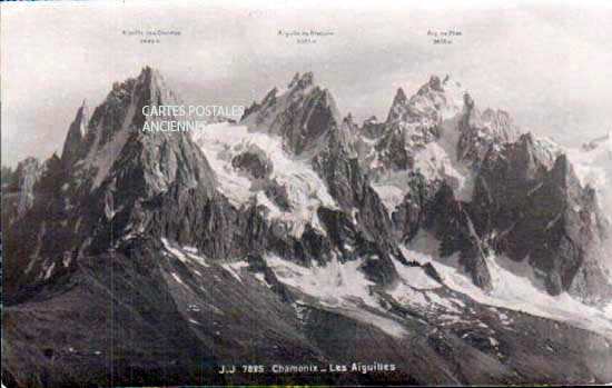 Cartes postales anciennes > CARTES POSTALES > carte postale ancienne > cartes-postales-ancienne.com Auvergne rhone alpes Haute savoie Chamonix Mont Blanc