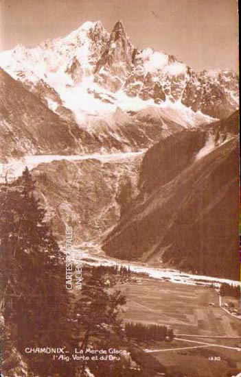 Cartes postales anciennes > CARTES POSTALES > carte postale ancienne > cartes-postales-ancienne.com Auvergne rhone alpes Haute savoie Chamonix Mont Blanc