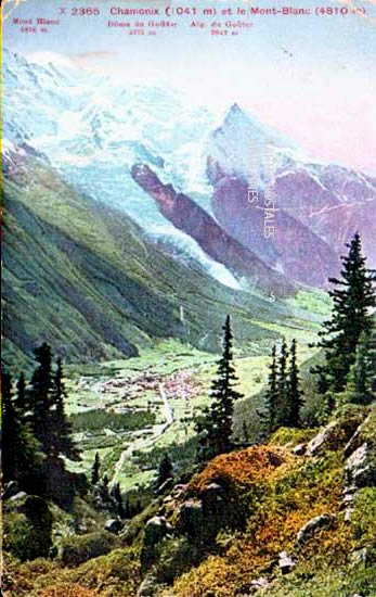 Cartes postales anciennes > CARTES POSTALES > carte postale ancienne > cartes-postales-ancienne.com Auvergne rhone alpes Haute savoie Chamonix Mont Blanc