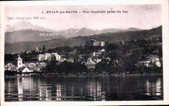 Cartes postales anciennes > CARTES POSTALES > carte postale ancienne > cartes-postales-ancienne.com Auvergne rhone alpes Haute savoie Evian Les Bains