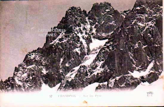 Cartes postales anciennes > CARTES POSTALES > carte postale ancienne > cartes-postales-ancienne.com Auvergne rhone alpes Haute savoie Chamonix Mont Blanc
