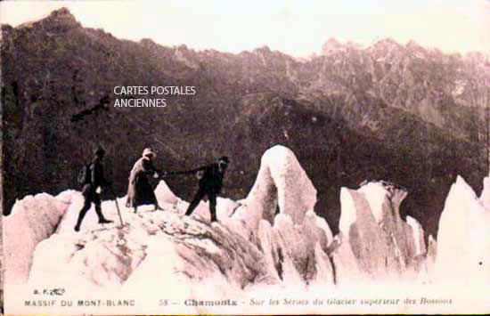 Cartes postales anciennes > CARTES POSTALES > carte postale ancienne > cartes-postales-ancienne.com Auvergne rhone alpes Haute savoie Chamonix Mont Blanc
