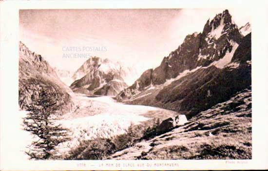 Cartes postales anciennes > CARTES POSTALES > carte postale ancienne > cartes-postales-ancienne.com Auvergne rhone alpes Haute savoie Chamonix Mont Blanc