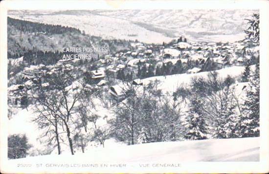 Cartes postales anciennes > CARTES POSTALES > carte postale ancienne > cartes-postales-ancienne.com Auvergne rhone alpes Haute savoie Saint Gervais Les Bains