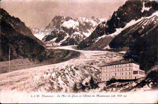 Cartes postales anciennes > CARTES POSTALES > carte postale ancienne > cartes-postales-ancienne.com Auvergne rhone alpes Haute savoie Chamonix Mont Blanc