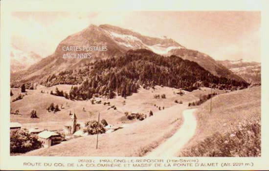 Cartes postales anciennes > CARTES POSTALES > carte postale ancienne > cartes-postales-ancienne.com Auvergne rhone alpes Savoie Pralognan La Vanoise