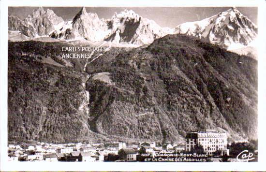 Cartes postales anciennes > CARTES POSTALES > carte postale ancienne > cartes-postales-ancienne.com Auvergne rhone alpes Haute savoie Chamonix Mont Blanc