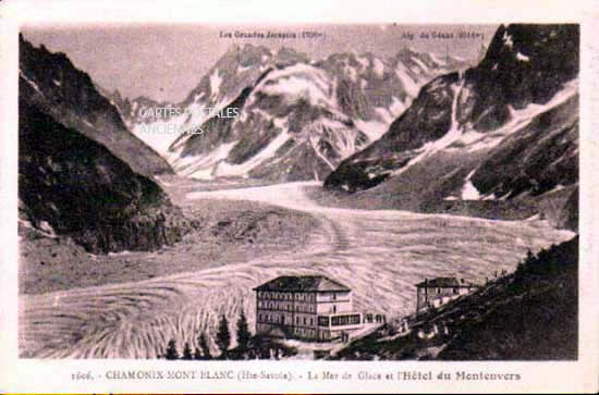 Cartes postales anciennes > CARTES POSTALES > carte postale ancienne > cartes-postales-ancienne.com Auvergne rhone alpes Haute savoie Chamonix Mont Blanc