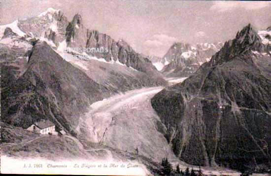 Cartes postales anciennes > CARTES POSTALES > carte postale ancienne > cartes-postales-ancienne.com Auvergne rhone alpes Haute savoie Chamonix Mont Blanc