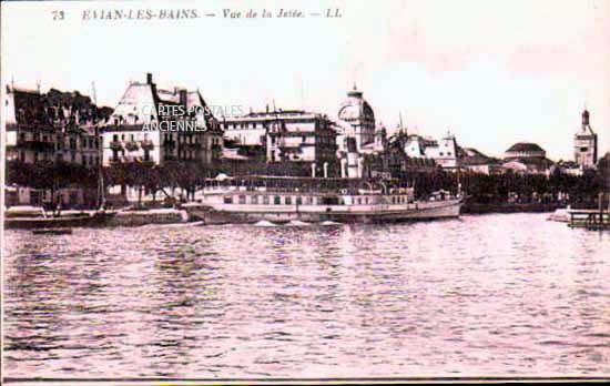Cartes postales anciennes > CARTES POSTALES > carte postale ancienne > cartes-postales-ancienne.com Auvergne rhone alpes Haute savoie Evian Les Bains