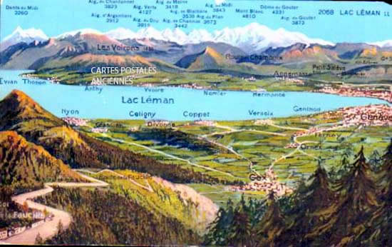 Cartes postales anciennes > CARTES POSTALES > carte postale ancienne > cartes-postales-ancienne.com Auvergne rhone alpes Haute savoie Evian Les Bains