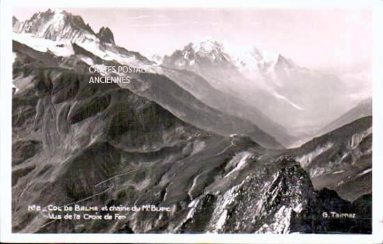Cartes postales anciennes > CARTES POSTALES > carte postale ancienne > cartes-postales-ancienne.com Auvergne rhone alpes Haute savoie Chamonix Mont Blanc