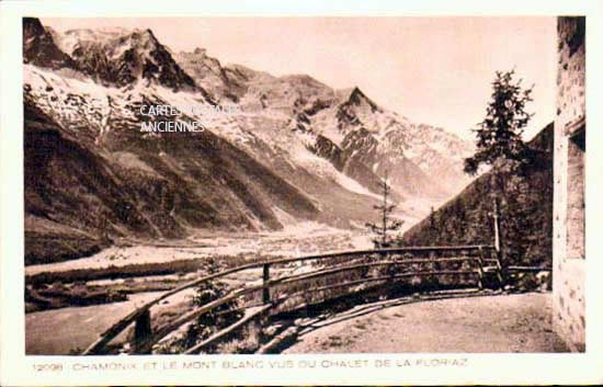 Cartes postales anciennes > CARTES POSTALES > carte postale ancienne > cartes-postales-ancienne.com Auvergne rhone alpes Haute savoie Chamonix Mont Blanc