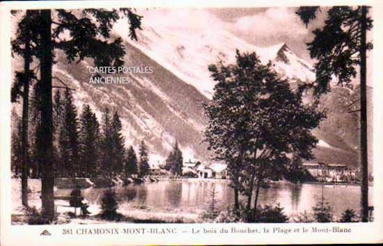 Cartes postales anciennes > CARTES POSTALES > carte postale ancienne > cartes-postales-ancienne.com Auvergne rhone alpes Haute savoie Chamonix Mont Blanc