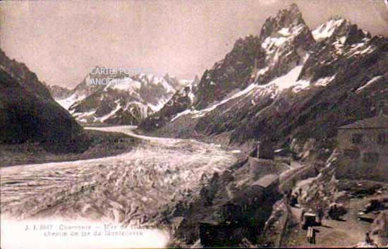 Cartes postales anciennes > CARTES POSTALES > carte postale ancienne > cartes-postales-ancienne.com Auvergne rhone alpes Haute savoie Chamonix Mont Blanc