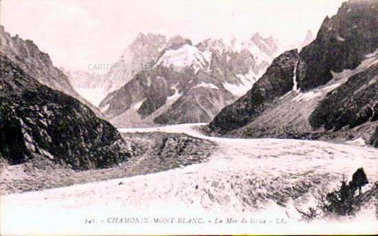 Cartes postales anciennes > CARTES POSTALES > carte postale ancienne > cartes-postales-ancienne.com Auvergne rhone alpes Haute savoie Chamonix Mont Blanc