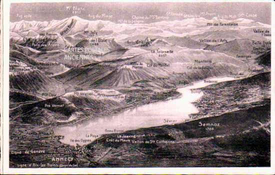 Cartes postales anciennes > CARTES POSTALES > carte postale ancienne > cartes-postales-ancienne.com Auvergne rhone alpes Haute savoie Annecy