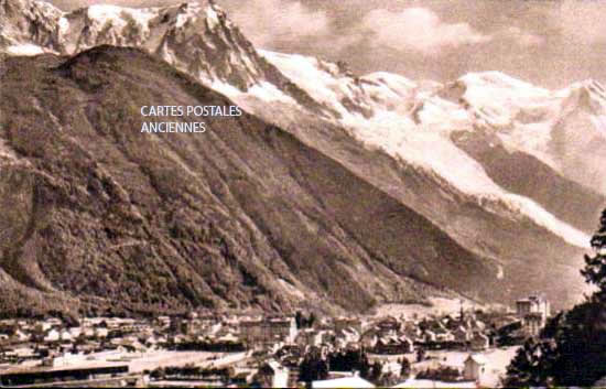 Cartes postales anciennes > CARTES POSTALES > carte postale ancienne > cartes-postales-ancienne.com Auvergne rhone alpes Haute savoie Chamonix Mont Blanc