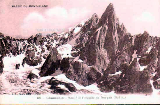 Cartes postales anciennes > CARTES POSTALES > carte postale ancienne > cartes-postales-ancienne.com Auvergne rhone alpes Haute savoie Chamonix Mont Blanc