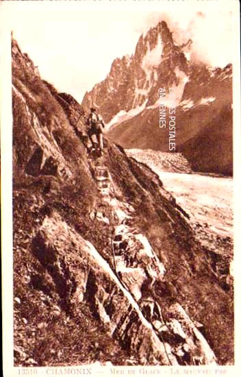 Cartes postales anciennes > CARTES POSTALES > carte postale ancienne > cartes-postales-ancienne.com Auvergne rhone alpes Haute savoie Chamonix Mont Blanc