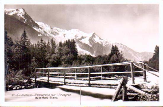 Cartes postales anciennes > CARTES POSTALES > carte postale ancienne > cartes-postales-ancienne.com Auvergne rhone alpes Haute savoie Chamonix Mont Blanc