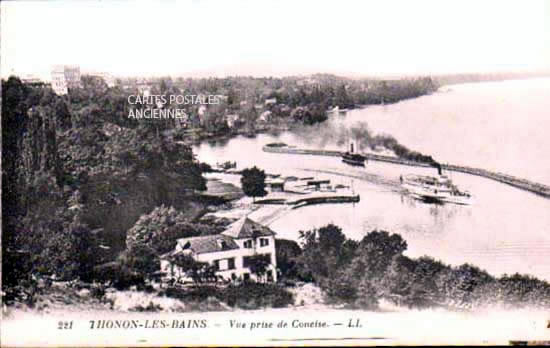 Cartes postales anciennes > CARTES POSTALES > carte postale ancienne > cartes-postales-ancienne.com Auvergne rhone alpes Haute savoie Thonon Les Bains