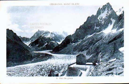 Cartes postales anciennes > CARTES POSTALES > carte postale ancienne > cartes-postales-ancienne.com Auvergne rhone alpes Haute savoie Chamonix Mont Blanc