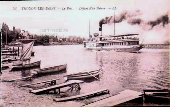 Cartes postales anciennes > CARTES POSTALES > carte postale ancienne > cartes-postales-ancienne.com Auvergne rhone alpes Haute savoie Thonon Les Bains