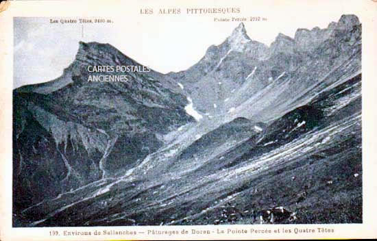 Cartes postales anciennes > CARTES POSTALES > carte postale ancienne > cartes-postales-ancienne.com Auvergne rhone alpes Haute savoie Chamonix Mont Blanc