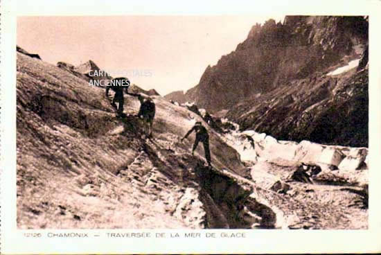 Cartes postales anciennes > CARTES POSTALES > carte postale ancienne > cartes-postales-ancienne.com Auvergne rhone alpes Haute savoie Chamonix Mont Blanc