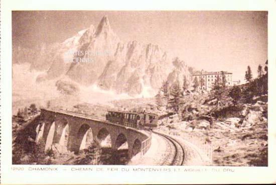 Cartes postales anciennes > CARTES POSTALES > carte postale ancienne > cartes-postales-ancienne.com Auvergne rhone alpes Haute savoie Chamonix Mont Blanc