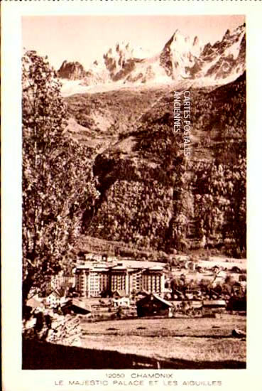 Cartes postales anciennes > CARTES POSTALES > carte postale ancienne > cartes-postales-ancienne.com Auvergne rhone alpes Haute savoie Chamonix Mont Blanc