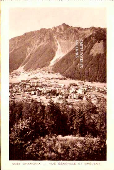 Cartes postales anciennes > CARTES POSTALES > carte postale ancienne > cartes-postales-ancienne.com Auvergne rhone alpes Haute savoie Chamonix Mont Blanc