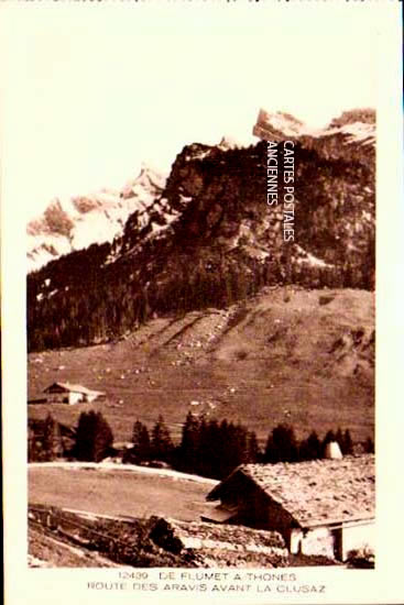 Cartes postales anciennes > CARTES POSTALES > carte postale ancienne > cartes-postales-ancienne.com Auvergne rhone alpes Haute savoie La Clusaz
