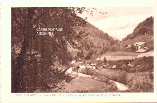 Cartes postales anciennes > CARTES POSTALES > carte postale ancienne > cartes-postales-ancienne.com Auvergne rhone alpes Savoie Flumet