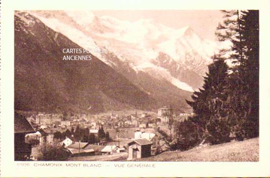 Cartes postales anciennes > CARTES POSTALES > carte postale ancienne > cartes-postales-ancienne.com Auvergne rhone alpes Haute savoie Chamonix Mont Blanc