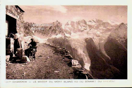 Cartes postales anciennes > CARTES POSTALES > carte postale ancienne > cartes-postales-ancienne.com Auvergne rhone alpes Haute savoie Chamonix Mont Blanc