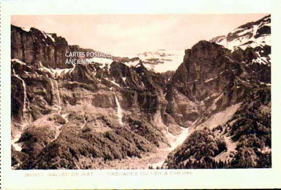 Cartes postales anciennes > CARTES POSTALES > carte postale ancienne > cartes-postales-ancienne.com Auvergne rhone alpes Haute savoie Sixt Fer A Cheval