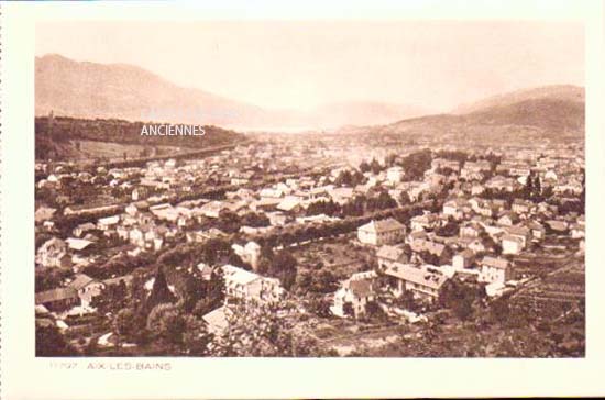 Cartes postales anciennes > CARTES POSTALES > carte postale ancienne > cartes-postales-ancienne.com Auvergne rhone alpes Savoie Aix Les Bains