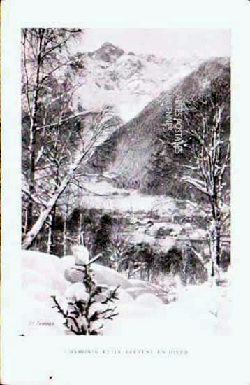 Cartes postales anciennes > CARTES POSTALES > carte postale ancienne > cartes-postales-ancienne.com Auvergne rhone alpes Haute savoie Chamonix Mont Blanc