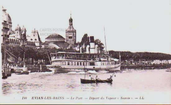 Cartes postales anciennes > CARTES POSTALES > carte postale ancienne > cartes-postales-ancienne.com Auvergne rhone alpes Haute savoie Evian Les Bains