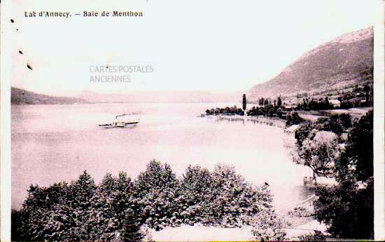 Cartes postales anciennes > CARTES POSTALES > carte postale ancienne > cartes-postales-ancienne.com Auvergne rhone alpes Haute savoie Menthon Saint Bernard