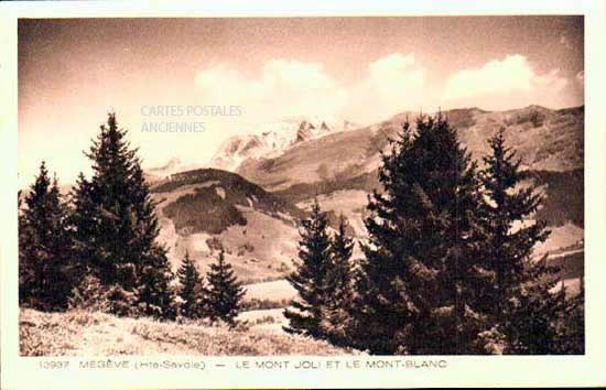 Cartes postales anciennes > CARTES POSTALES > carte postale ancienne > cartes-postales-ancienne.com Auvergne rhone alpes Haute savoie Megeve