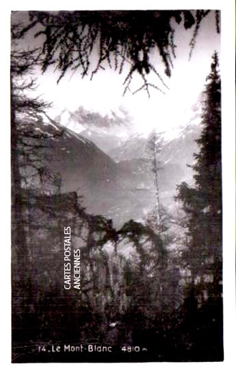 Cartes postales anciennes > CARTES POSTALES > carte postale ancienne > cartes-postales-ancienne.com Auvergne rhone alpes Haute savoie Chamonix Mont Blanc