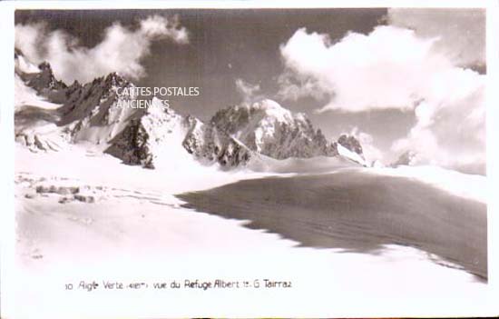 Cartes postales anciennes > CARTES POSTALES > carte postale ancienne > cartes-postales-ancienne.com Auvergne rhone alpes Haute savoie Chamonix Mont Blanc