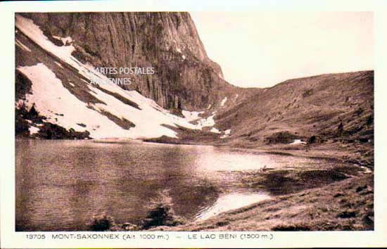 Cartes postales anciennes > CARTES POSTALES > carte postale ancienne > cartes-postales-ancienne.com Auvergne rhone alpes Haute savoie Mont Saxonnex