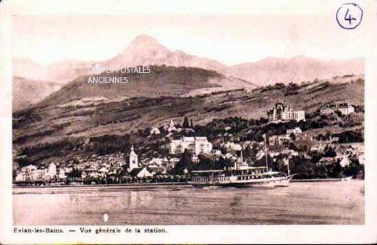 Cartes postales anciennes > CARTES POSTALES > carte postale ancienne > cartes-postales-ancienne.com Auvergne rhone alpes Haute savoie Evian Les Bains
