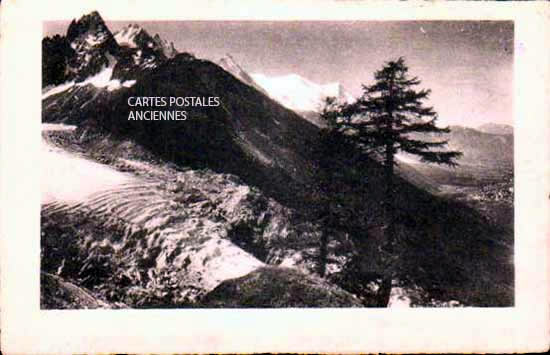 Cartes postales anciennes > CARTES POSTALES > carte postale ancienne > cartes-postales-ancienne.com Auvergne rhone alpes Haute savoie Chamonix Mont Blanc