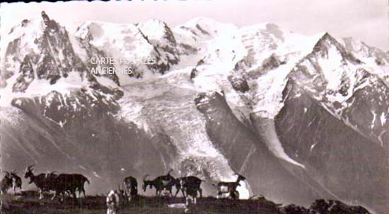 Cartes postales anciennes > CARTES POSTALES > carte postale ancienne > cartes-postales-ancienne.com Auvergne rhone alpes Haute savoie Chamonix Mont Blanc