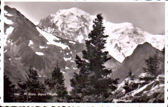 Cartes postales anciennes > CARTES POSTALES > carte postale ancienne > cartes-postales-ancienne.com Auvergne rhone alpes Haute savoie Chamonix Mont Blanc